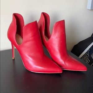ALDO leather booties size 7